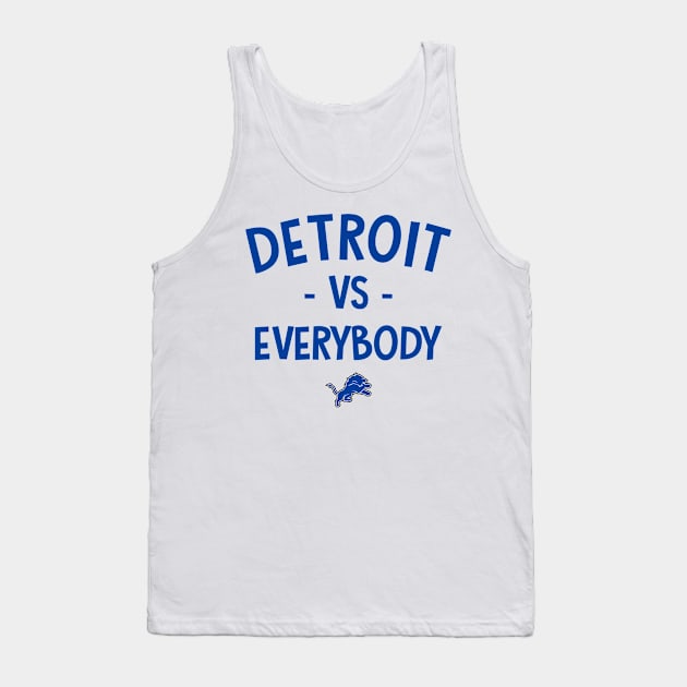 Detroit vs Everybody Tank Top by elegantelite